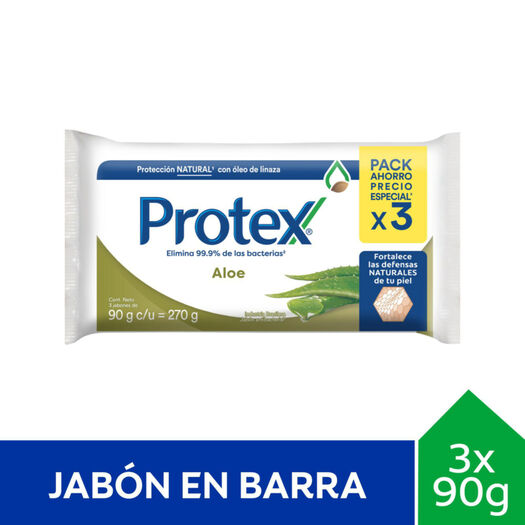 PROTEX JAB ALOE 90 GR X 3