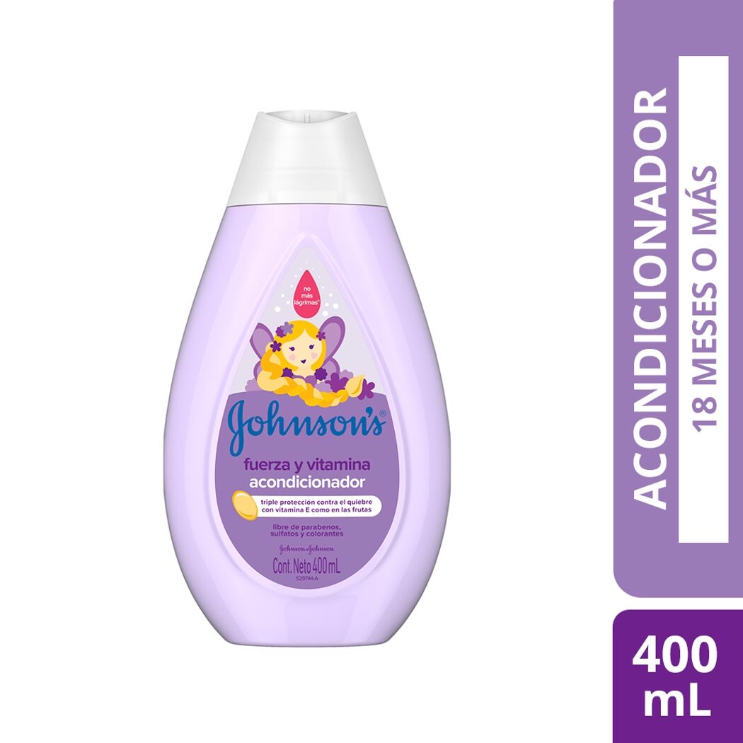 JOHNSON BABY FUERZA Y VITAM ACOND X 400 ML