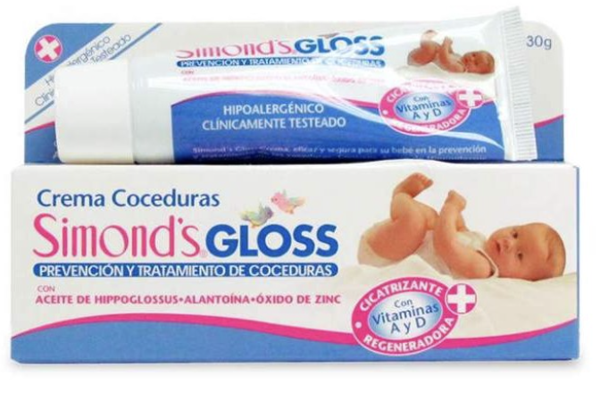 SIMONDS GLOSS CREMA PAÑAL X 30 GR