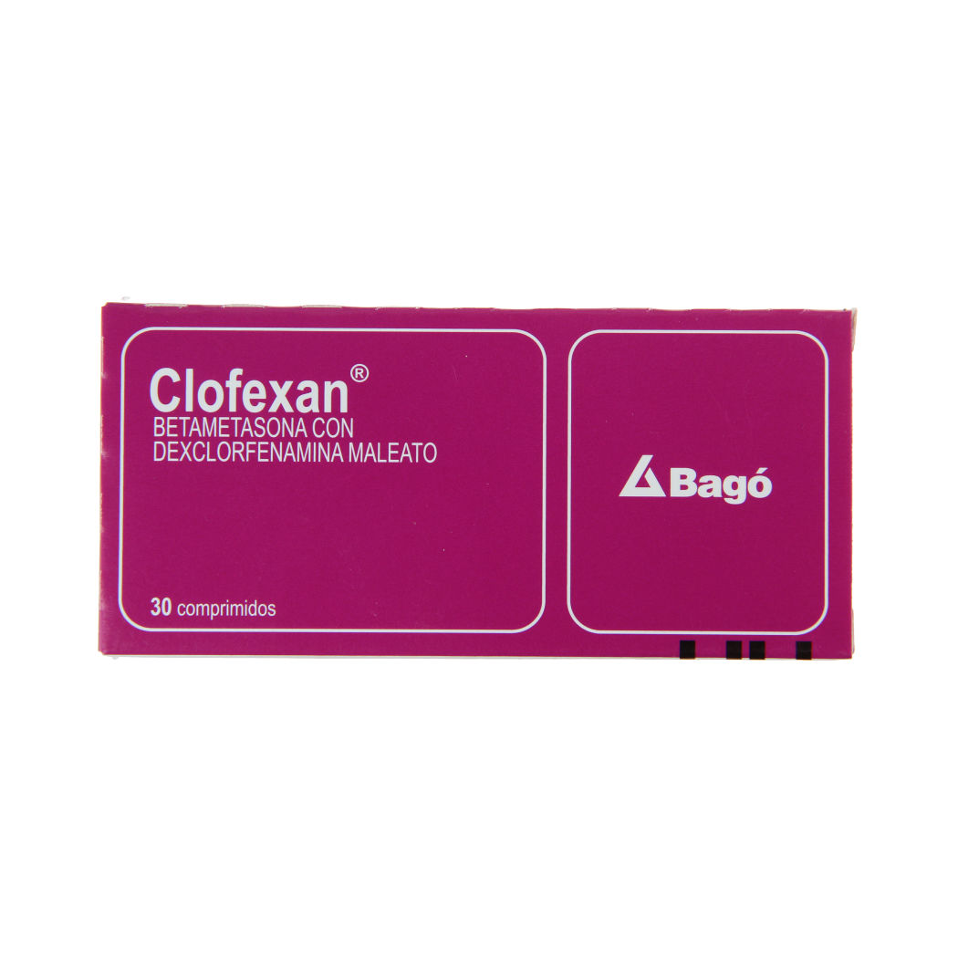 CLOFEXAN  X 30 COMPRIMIDOS