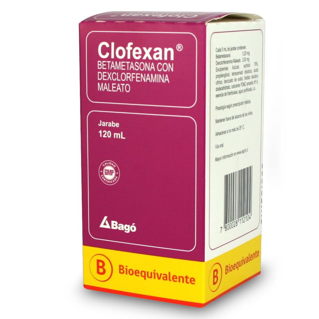 CLOFEXAN JARABE X 120 ML
