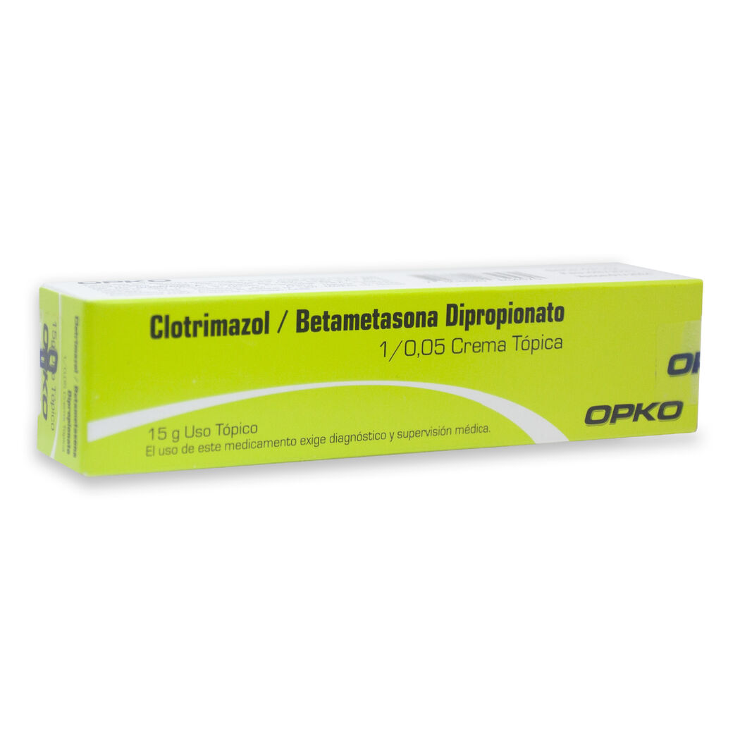 CLOTRIMAZOL+BETAMETASONA X 15 GR CREMA OPKO