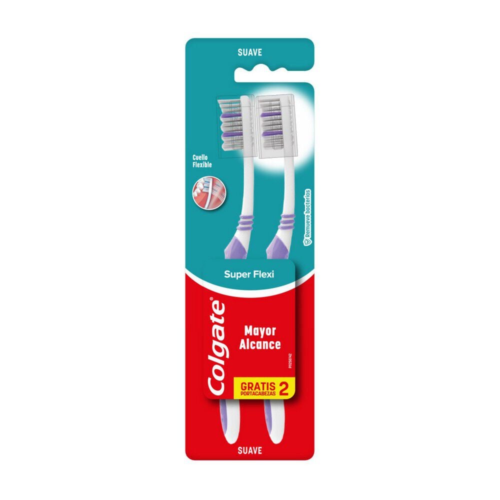 COLGATE CEP DEN SUPER FLEXI SUAVE X 2 UND