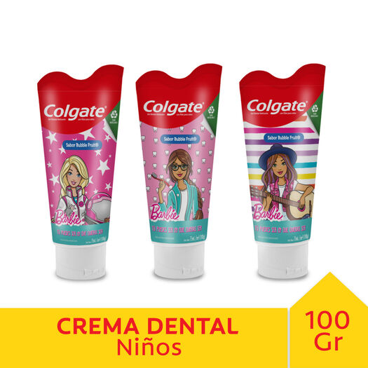 COLGATE CREMA BARBIE X 100 GR