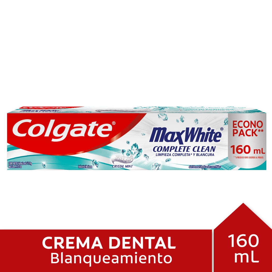 COLGATE CREM DEN MAX WHITE X 160 ML