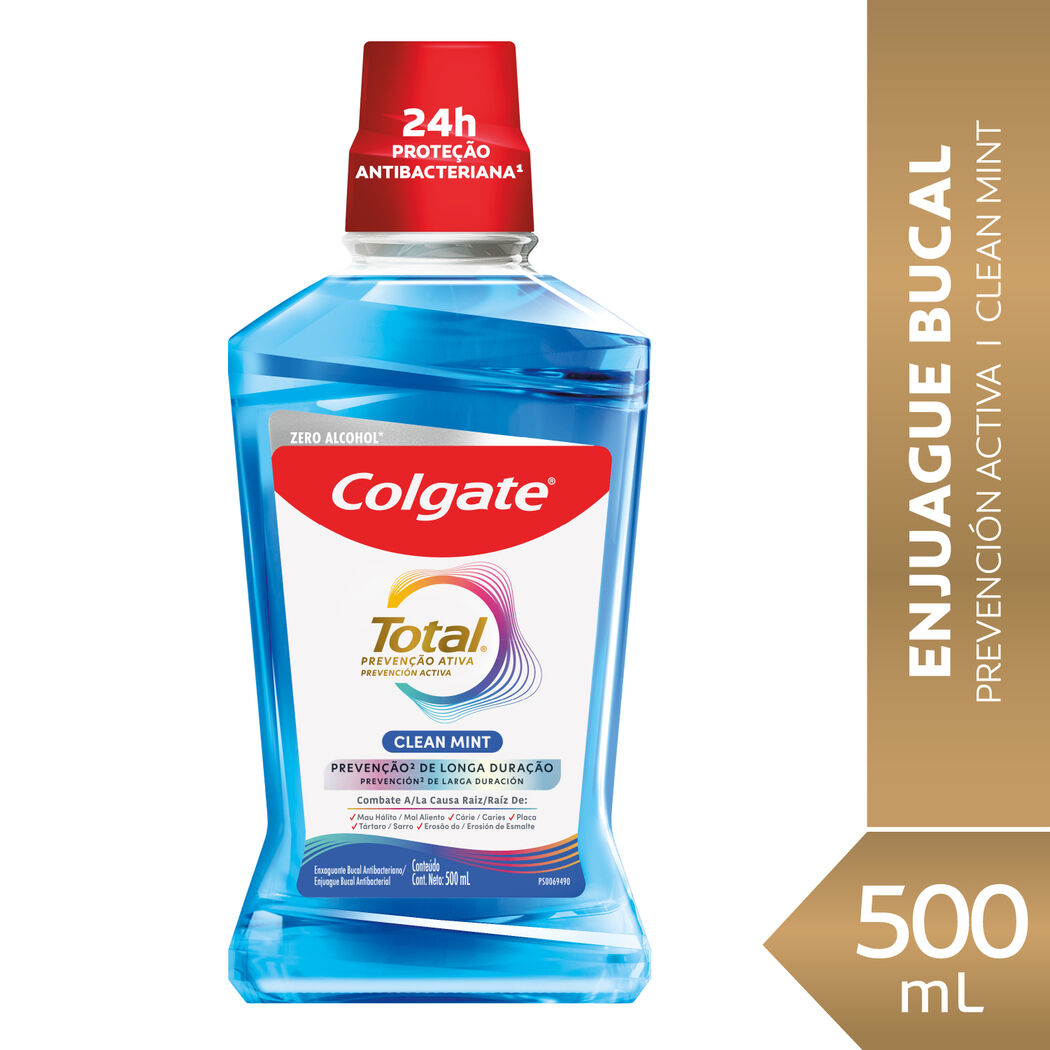 COLGATE ENJ BUCAL TOTAL12 CLEAN MINT X 500 ML