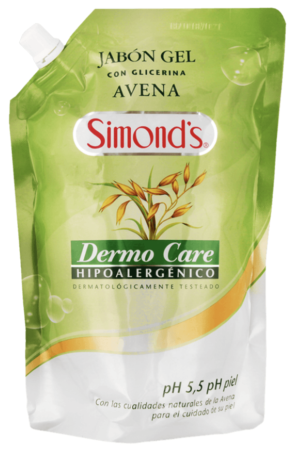 SIMONDS JABON DERMO AVENA DOYPACK X 750 ML