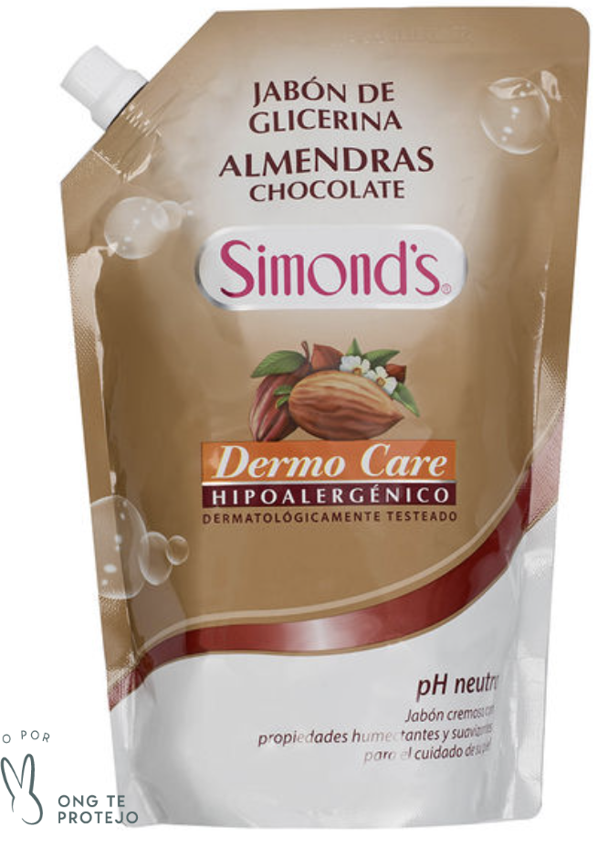 SIMONDS JABON CHOCOLATE ALMENDRAS DOYPACK X 750 ML