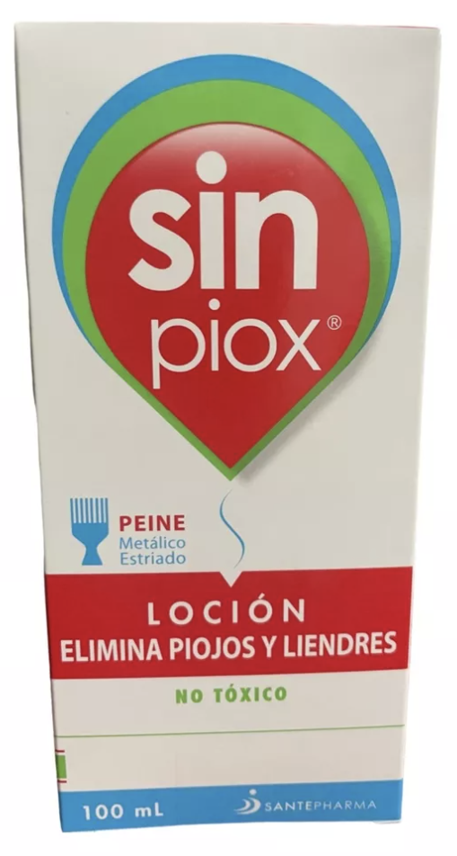 SINPIOX LOCION C/PEINE METAL X 100 ML