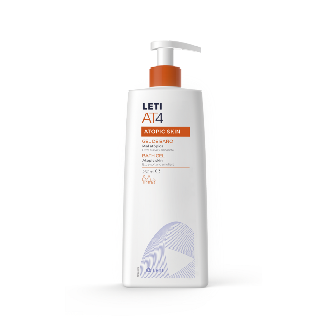 LETI AT4 GEL DE BANO X 250 ML