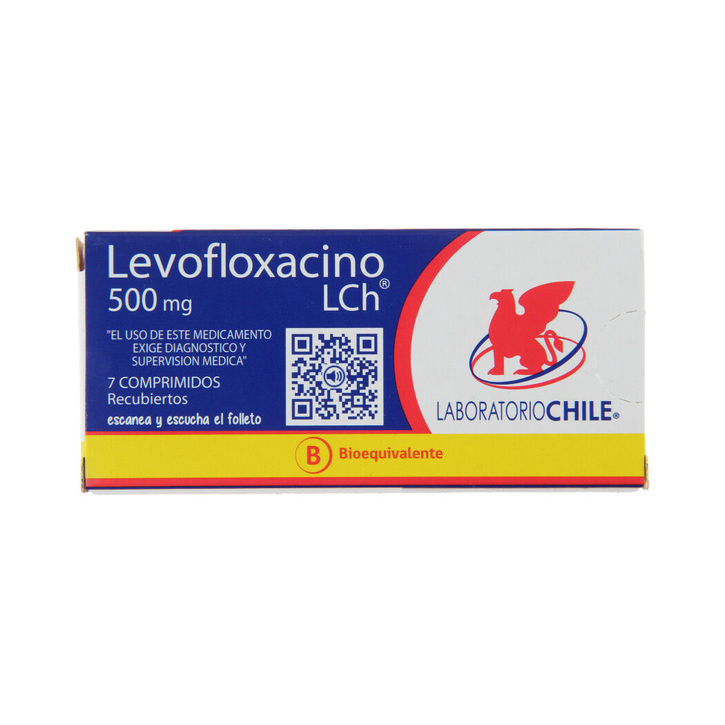 LEVOFLOXACINO COM 500 MG X...