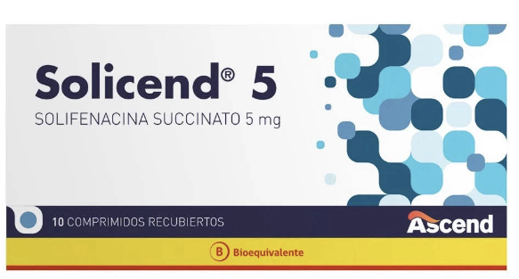 SOLICEND COM 5 MG X 10