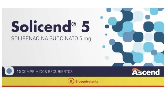 SOLICEND 5 MG X 10 COMPRIMIDOS RECUBIERTOS (BE)
