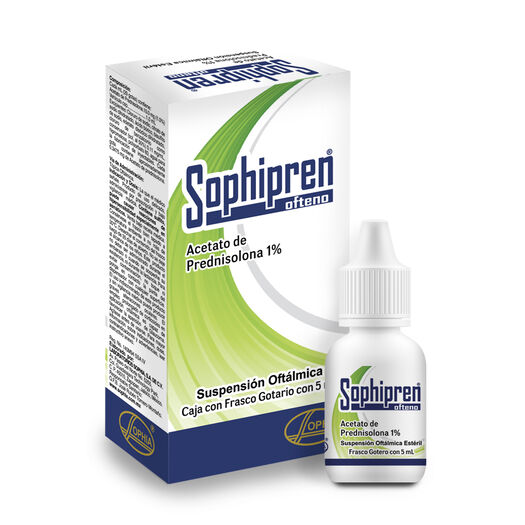 SOPHIPREN OFTENO  1% X 5 ML SUSPENSIÓN OFTÁLMICA
