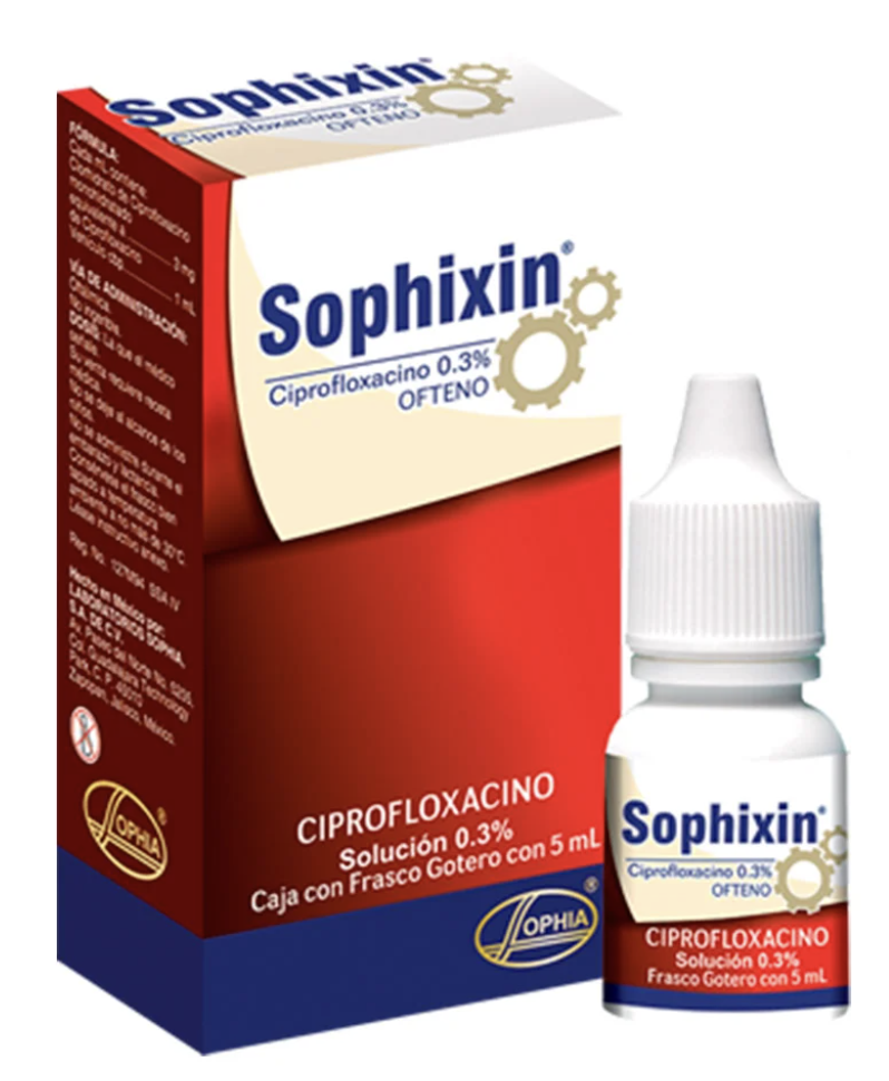 SOPHIXIN SOLUCION OFTALMICA X 5 ML