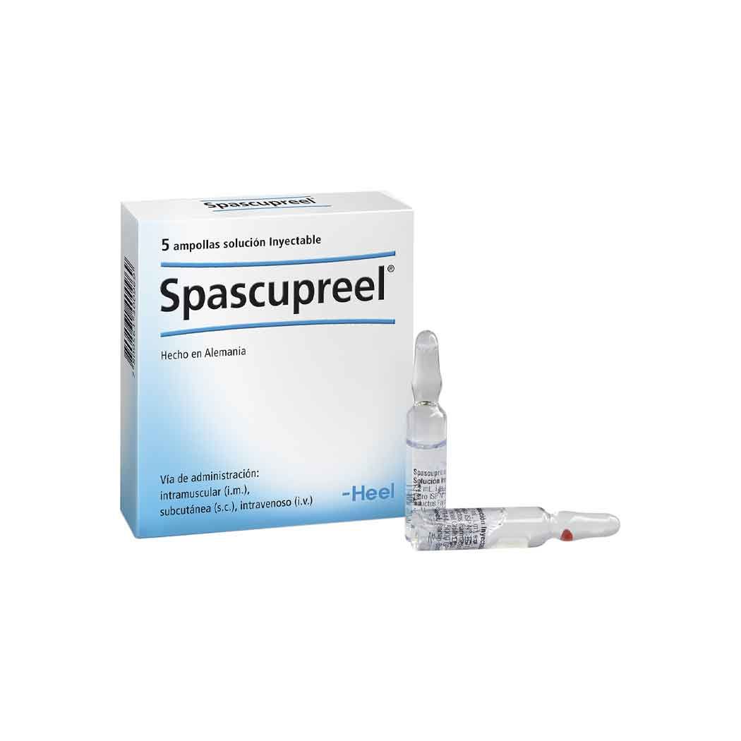 SPASCUPREEL  X 5 AMPOLLAS