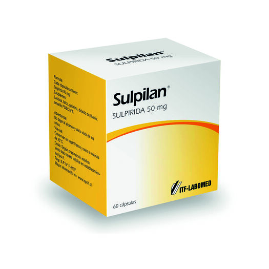 Sulpilan cápsulas 50 mg  X...
