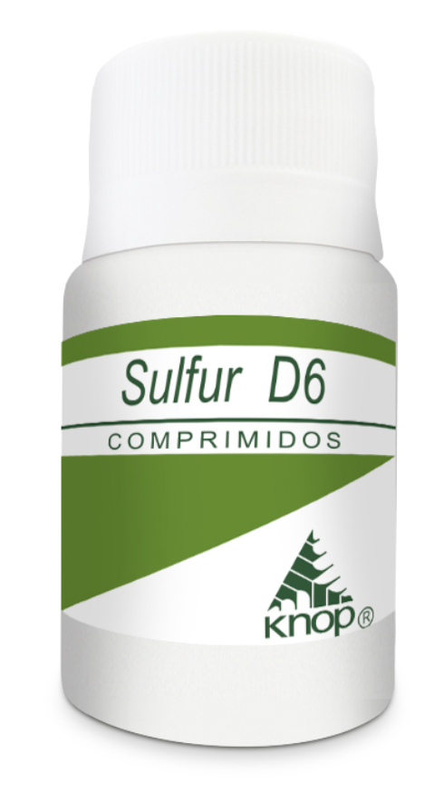 SULFUR D-6 X COM X 90 KNOP