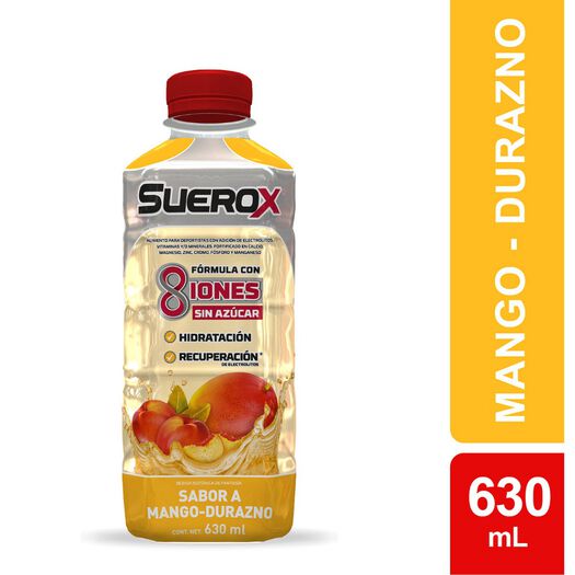 SUEROX DURAZNO MANGO X 630 ML