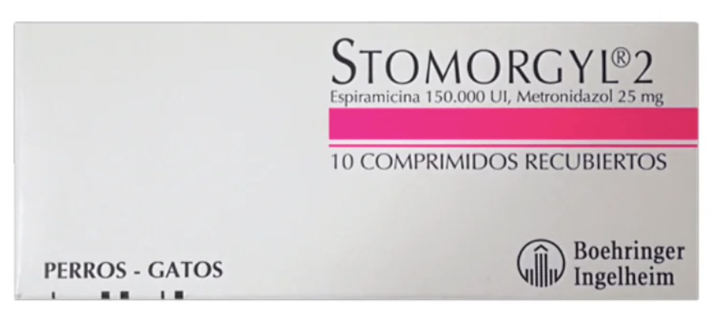 STOMORGYL COM 2 MG X 10