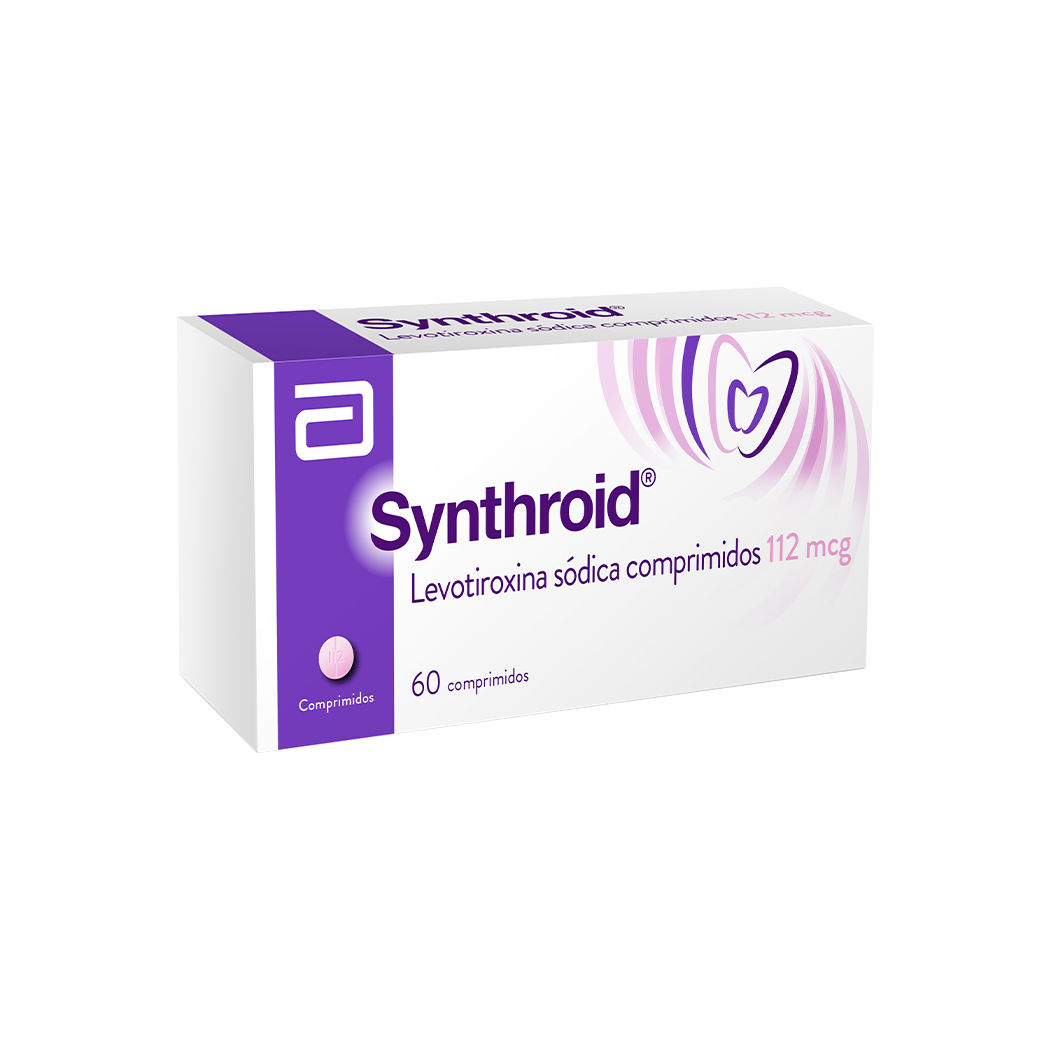 SYNTHROID 112 MCG X 60 COMPRIMIDOS