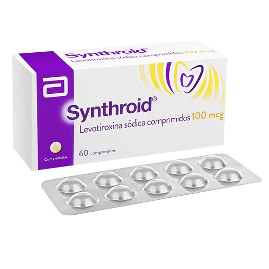 SYNTHROID 100 MCG X 60 COMPRIMIDOS