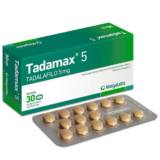 Tadamax 5 mg x 30 comprimidos