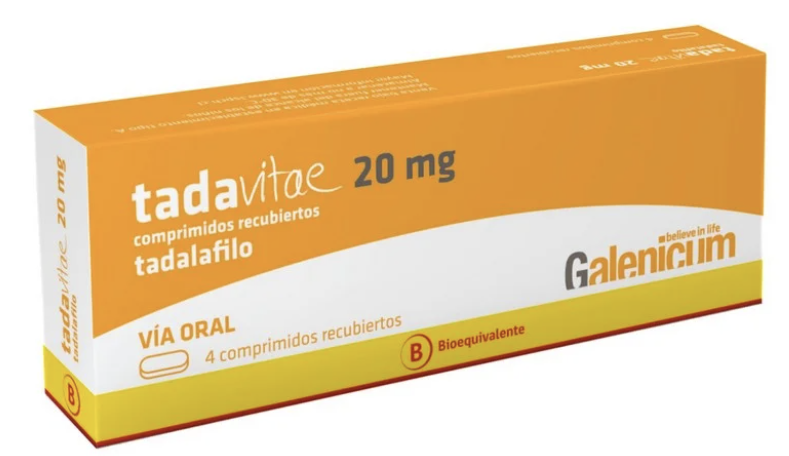 TADAVITAE COM 20 MG X 4