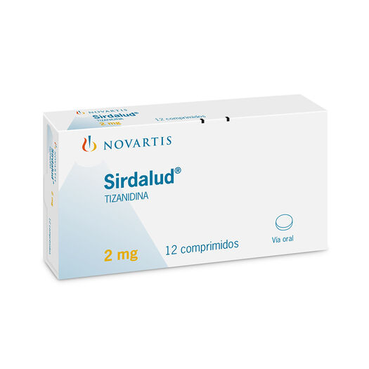SIRDALUD COM 2 MG X 12