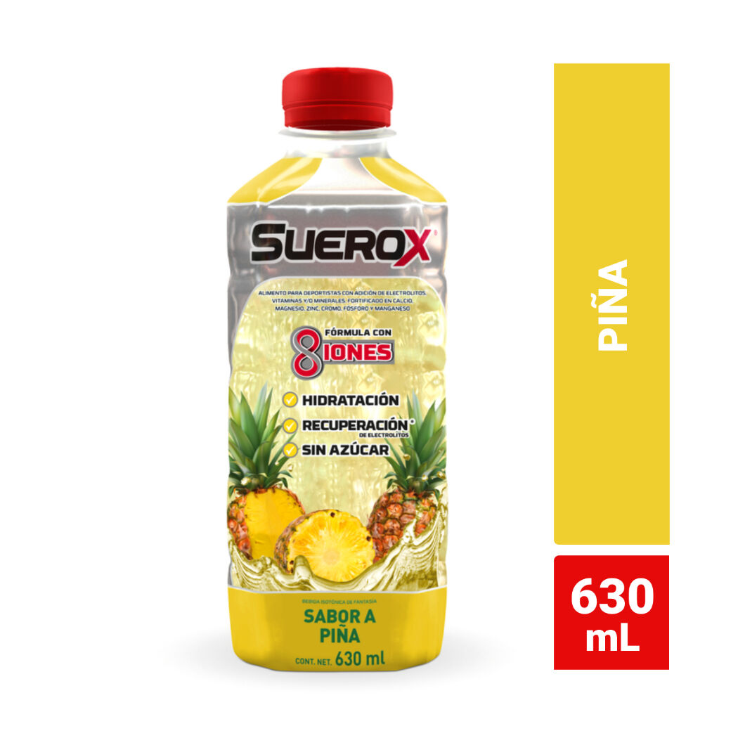 SUEROX PIÑA X 630 ML