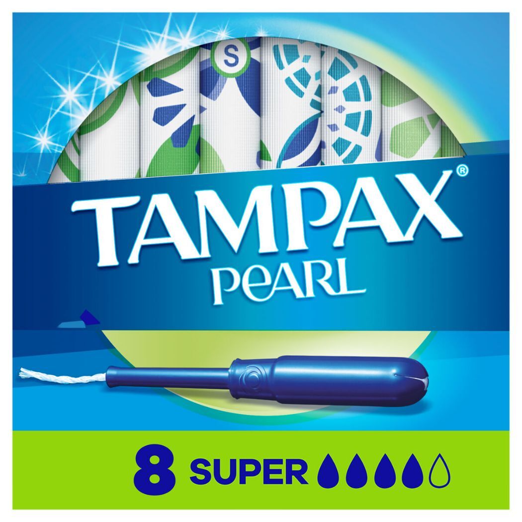 TAMPAX PEARL SUPER X 8 UND