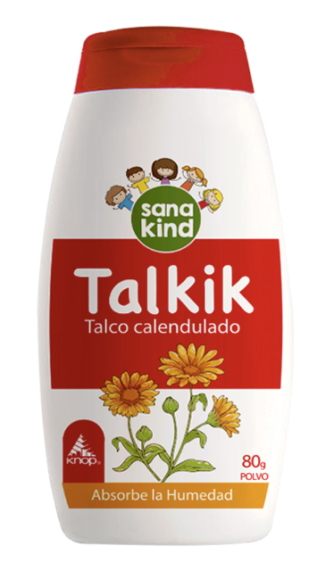 TALKIK TALCO CALENDULADO POLVO X 80 GR