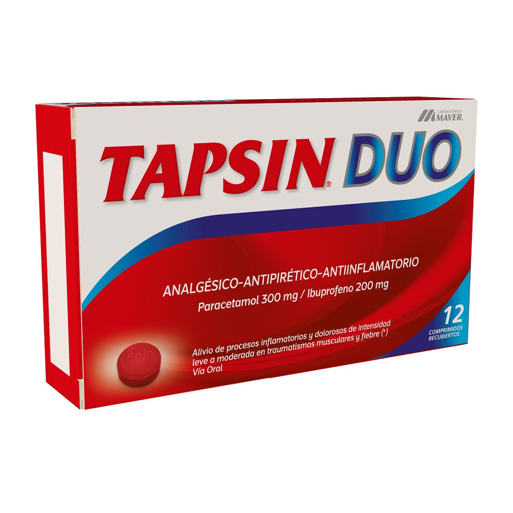 TAPSIN DUO X 12 COMPRIMIDOS
