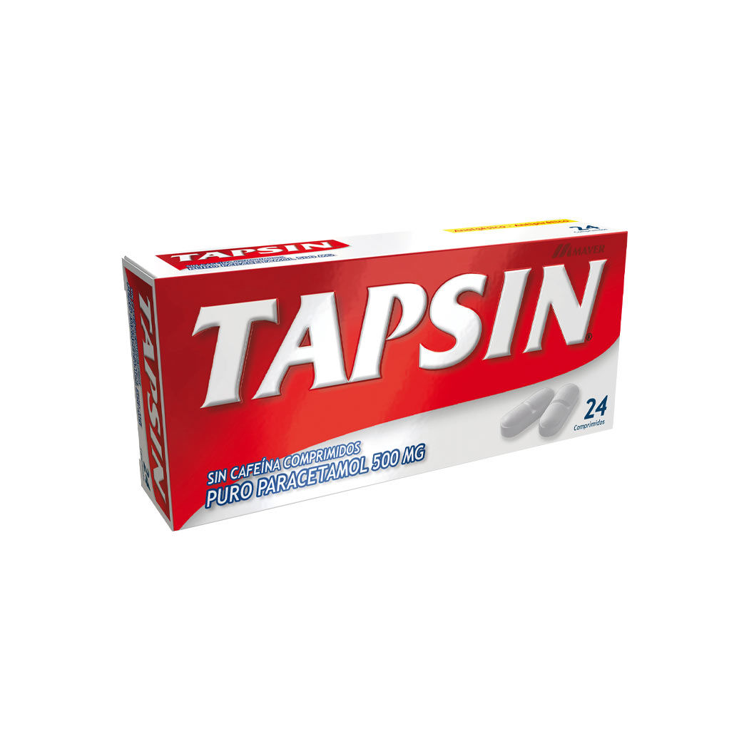 TAPSIN PURO COM 500 MG X 24...