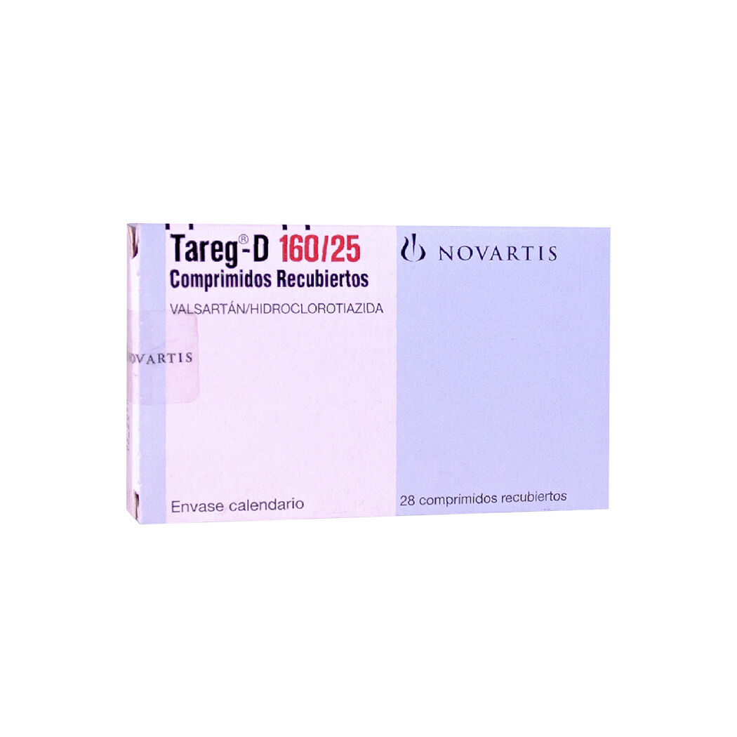 TAREG-D COM 160/25 MG X 28