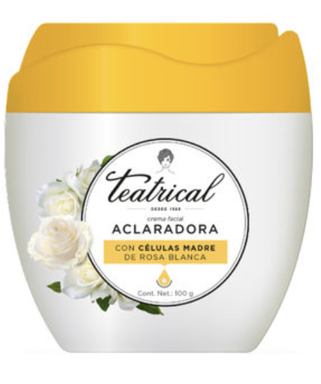 TEATRICAL ACLARADORA CREMA X 100 GR