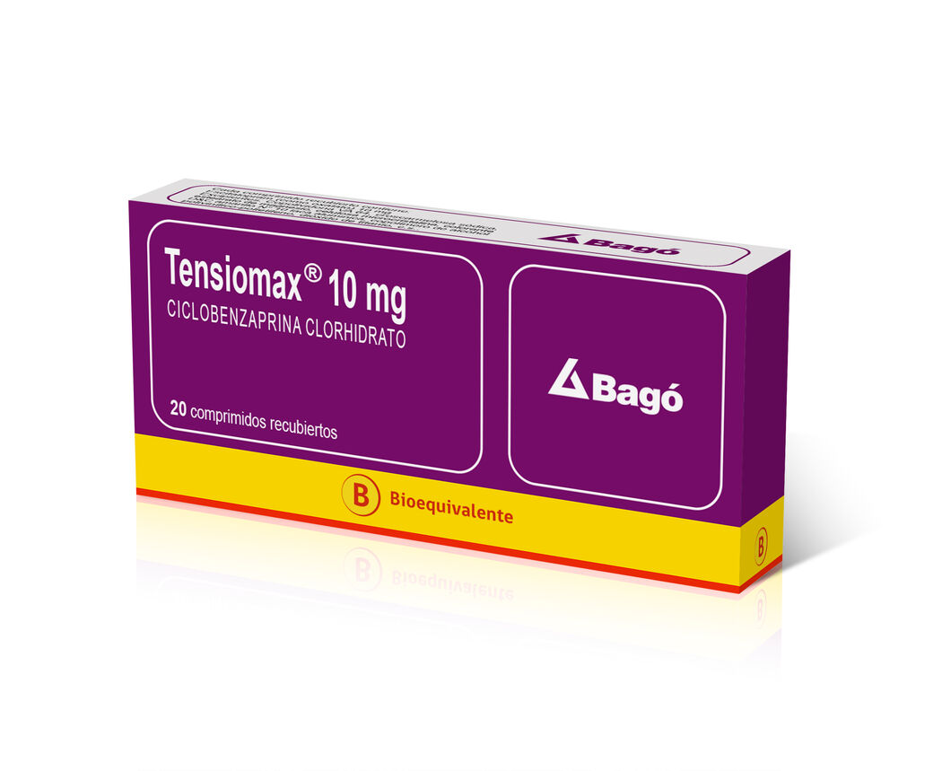 TENSIOMAX 10 MG X 20 COMPRIMIDOS