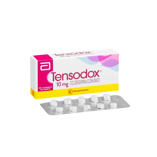 TENSODOX COM 10 MG X 10