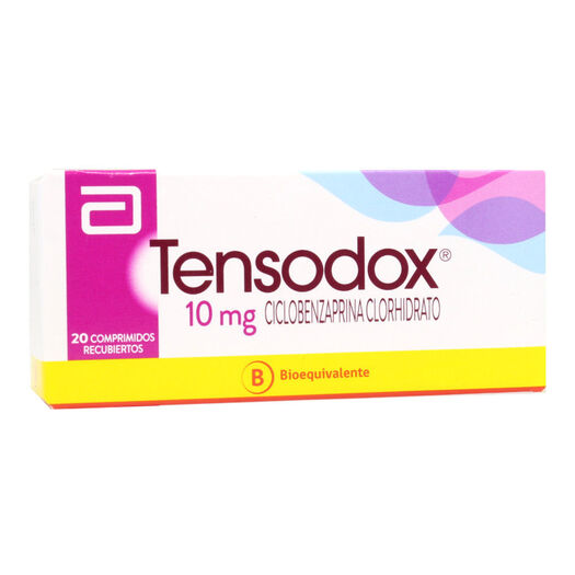 TENSODOX COM 10 MG X 20