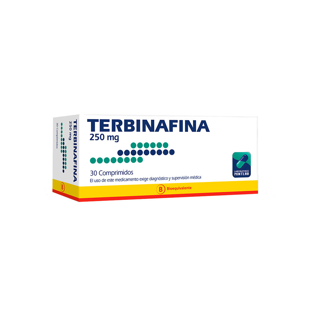 TERBINAFINA COM 250 MG X 30...