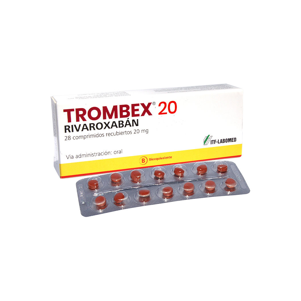 TROMBEX COM 20 MG X 28 (BE)