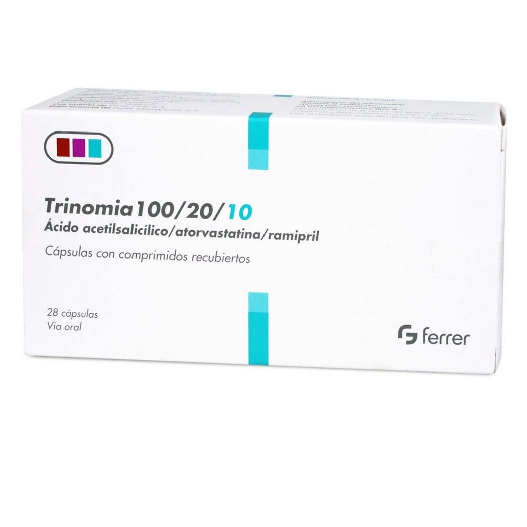 TRINOMIA 100MG/20/10 X 28 COMPRIMIDOS