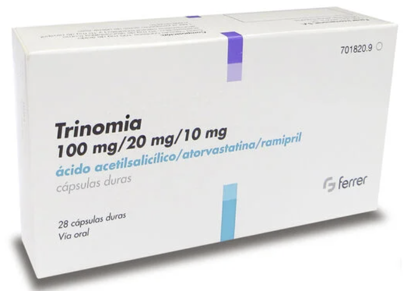 TRINOMIA 100MG/20/10 X 28 COMPRIMIDOS