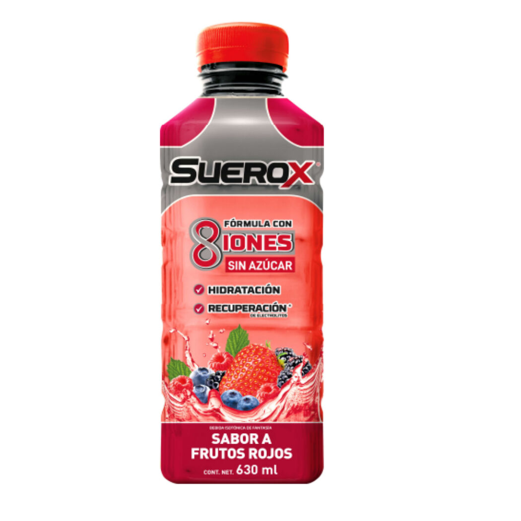 SUEROX FRUTOS ROJOS X 630 ML