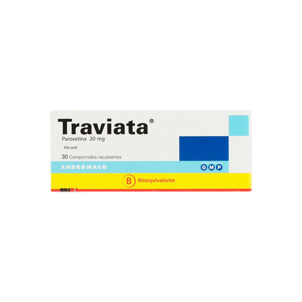 TRAVIATA COM 20 MG X 30