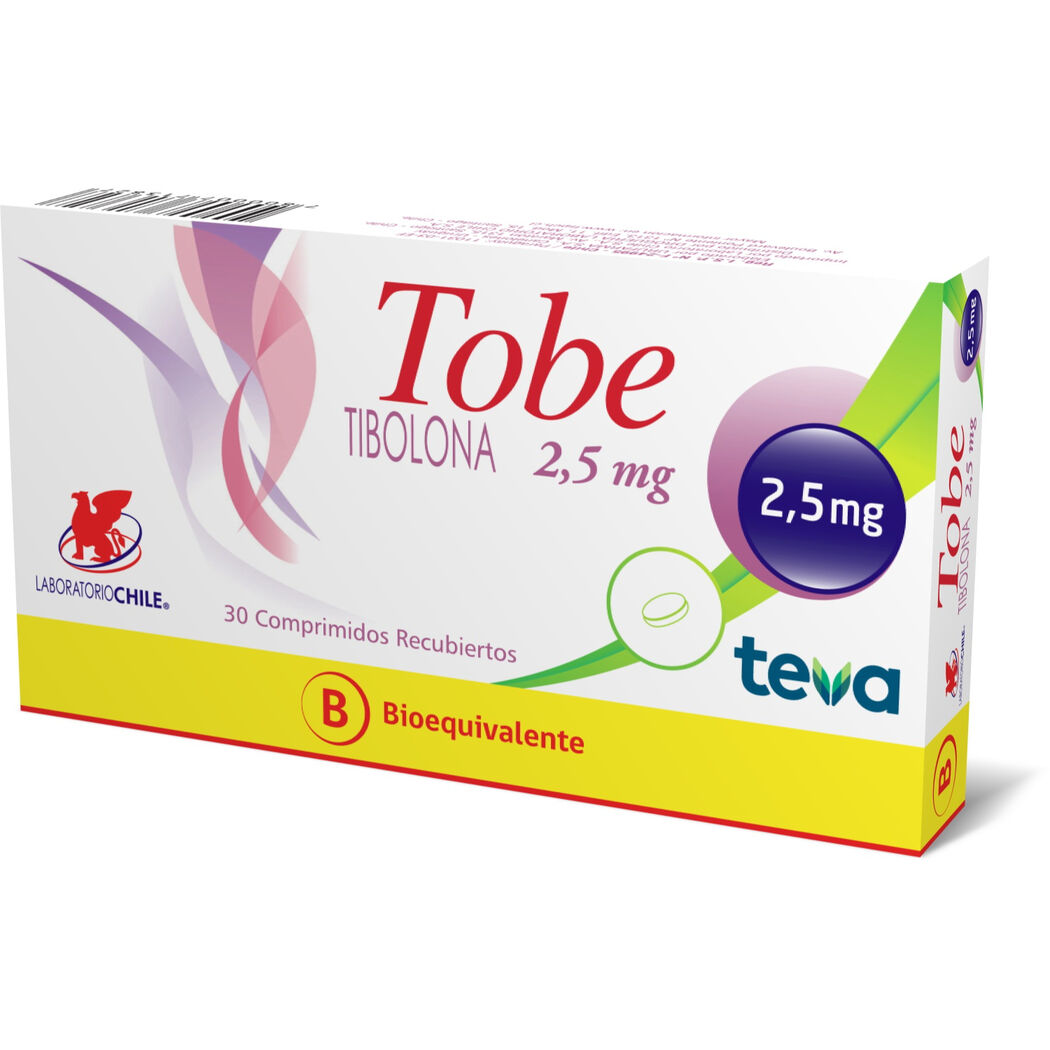 TOBE 2,5 MG X 30 COMPRIMIDOS