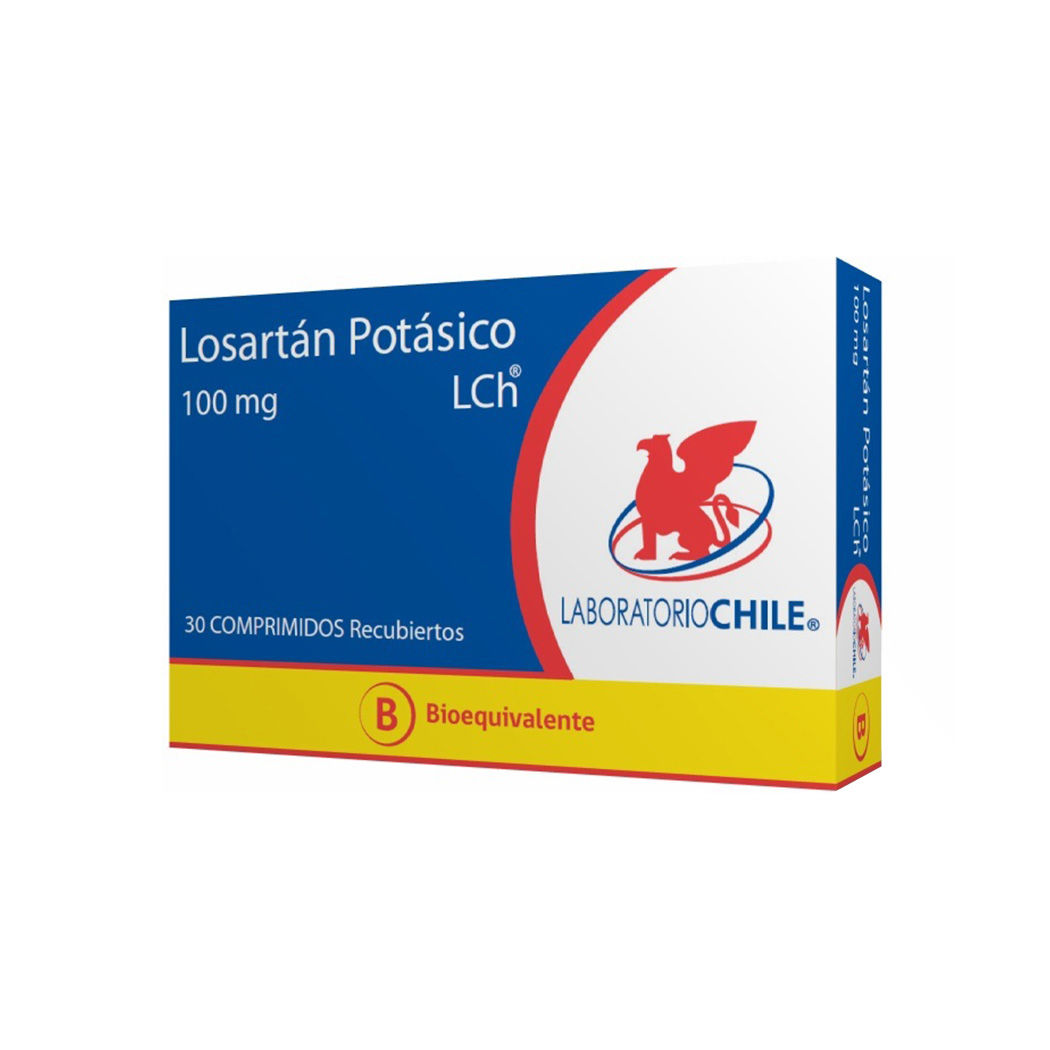 LOSARTAN 100 MG X 30 COMPRIMIDOS