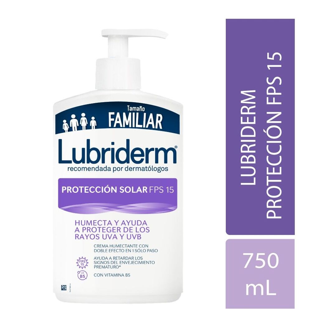 LUBRIDERM UV15 LOC X 750 ML