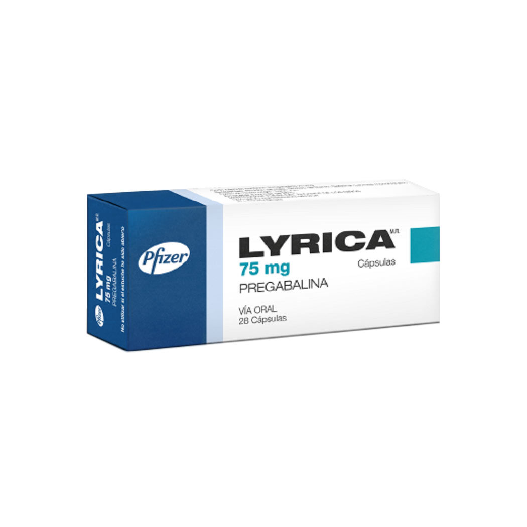 LYRICA CAP 75 MG X 28