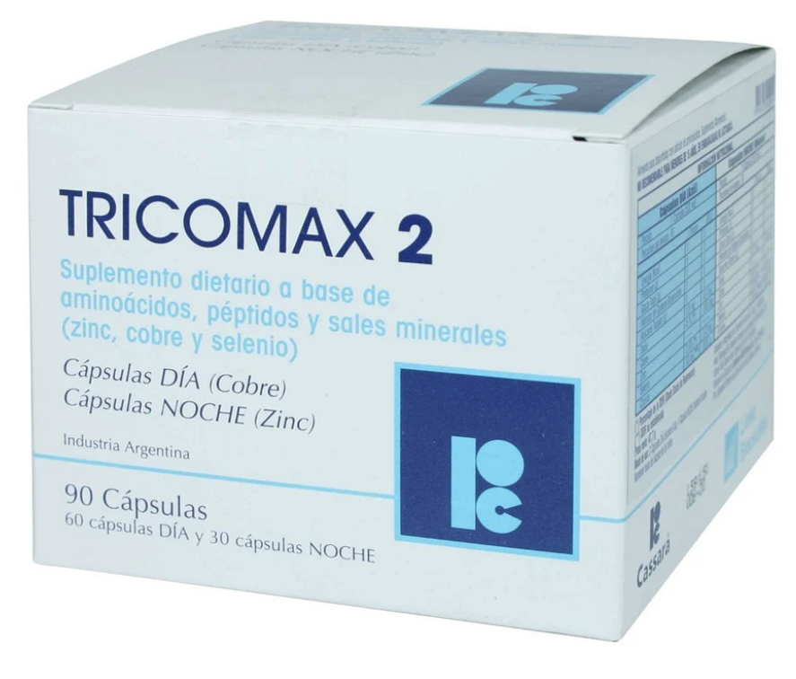 TRICOMAX 2 MG X 90 CAPSULAS